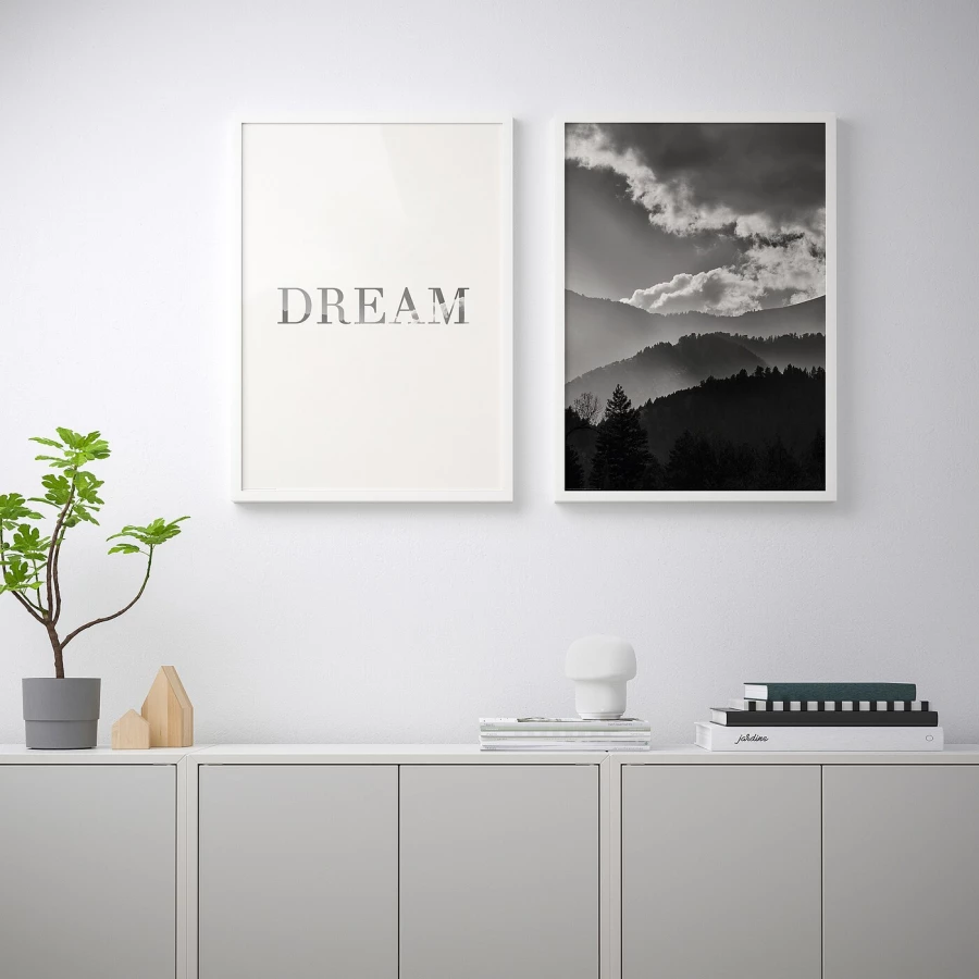 Постер, 2 шт. - IKEA BILD, 50х70 см, «Мечта о Сионе», БИЛЬД ИКЕА (изображение №2)