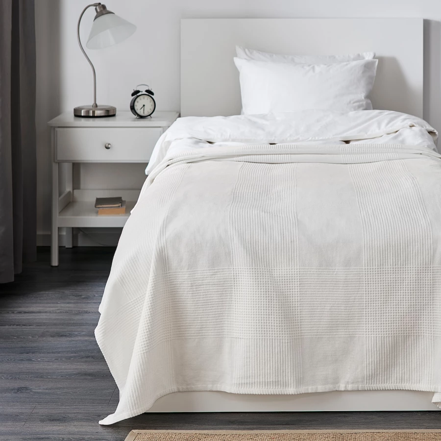 Одеяло - INDIRA IKEA/ ИНДИРА ИКЕА, 250х150 см, белый (изображение №2)