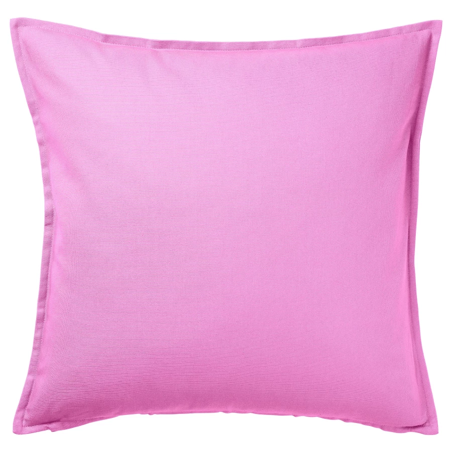 Подушка - GURLI IKEA/ ГУРЛИ ИКЕА, 50х50 см, розовый (изображение №1)