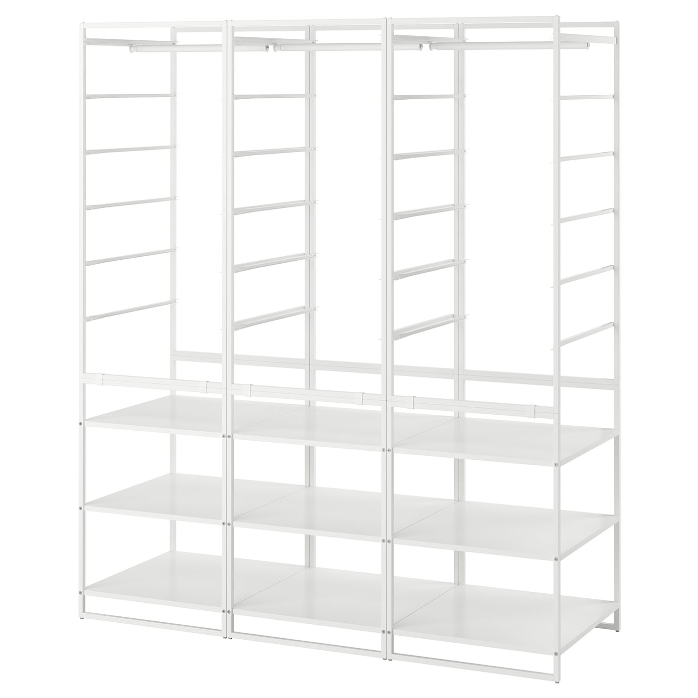 Гардеробные системы - JONAXEL  IKEA/ ЙОНАКСЕЛЬ ИКЕА,  148x51x173 см, белый