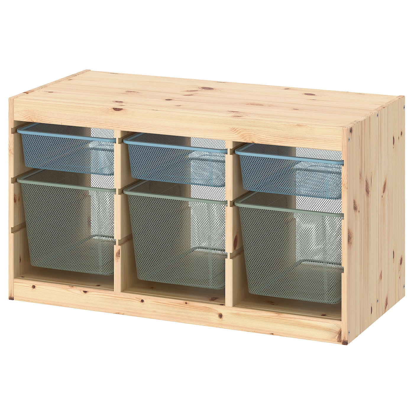 Шкаф для хранения - TROFAST IKEA/ ТРУФАСТ ИКЕА,  93x44x52 см, бежевый