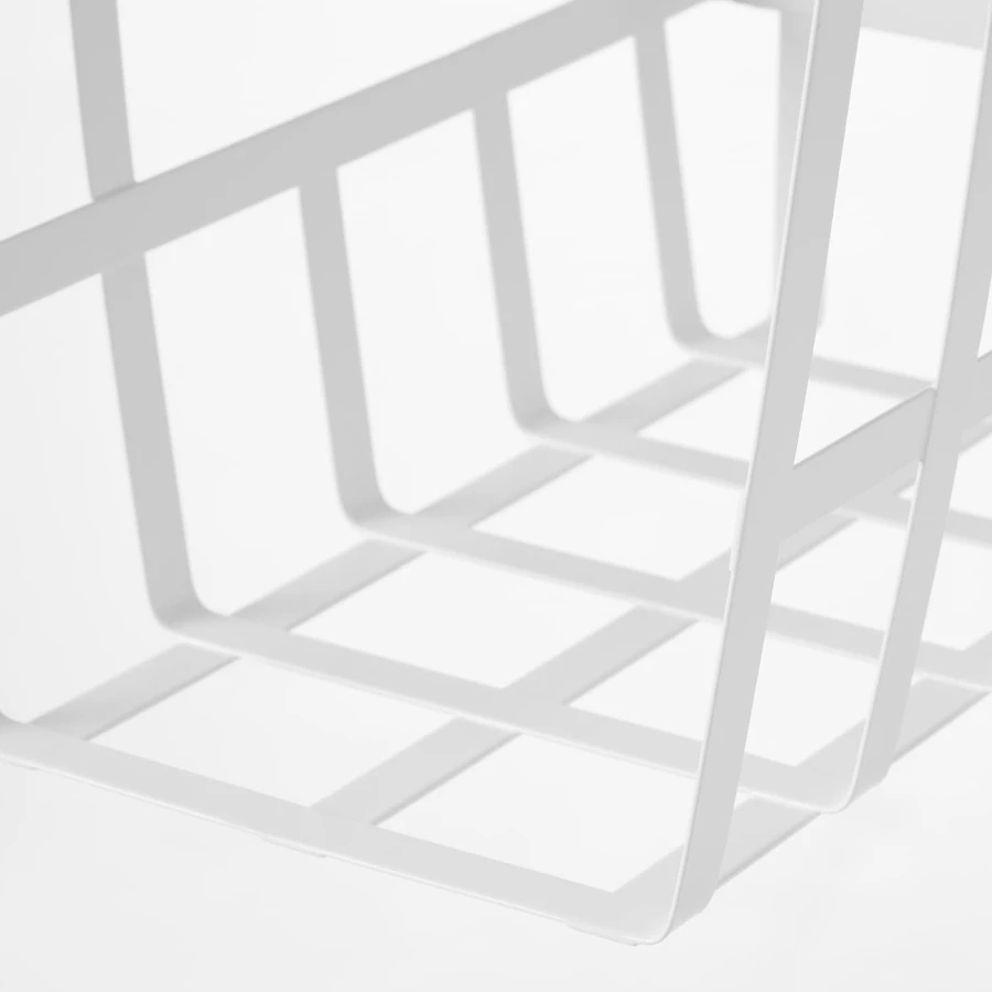 Органайзер подвесной - PÅLYCKE /PАLYCKE  IKEA/ПОЛЮККЕ   ИКЕА, 22х26х19  см, белый (изображение №4)