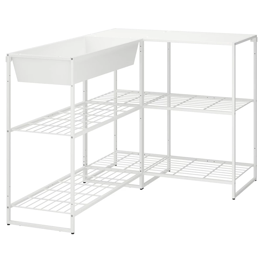 Шкаф - JOSTEIN  IKEA/ ЙОСТЕЙН  ИКЕА, 90х122 см , белый (изображение №1)