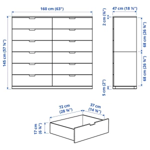 NORDLI Комод ИКЕА