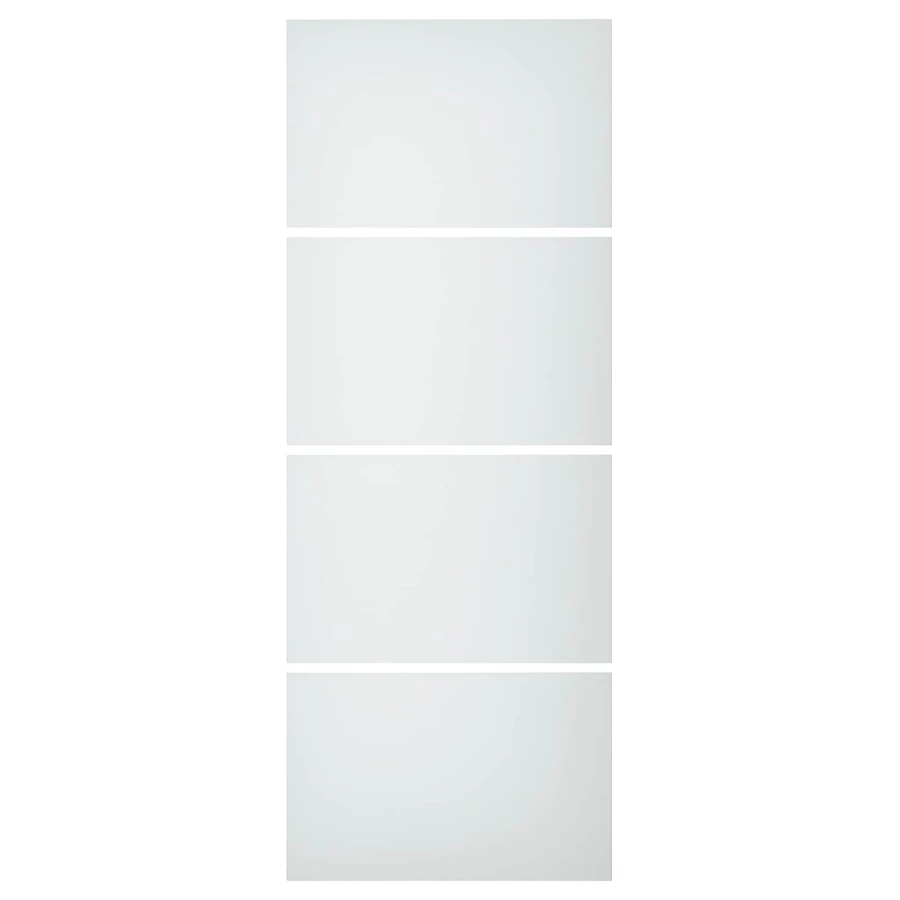 Панели для раздвижной дверной коробки - SVARTISDAL IKEA/СВАРТИСДАЛЬ ИКЕА, 75х201 см, голубой (изображение №1)