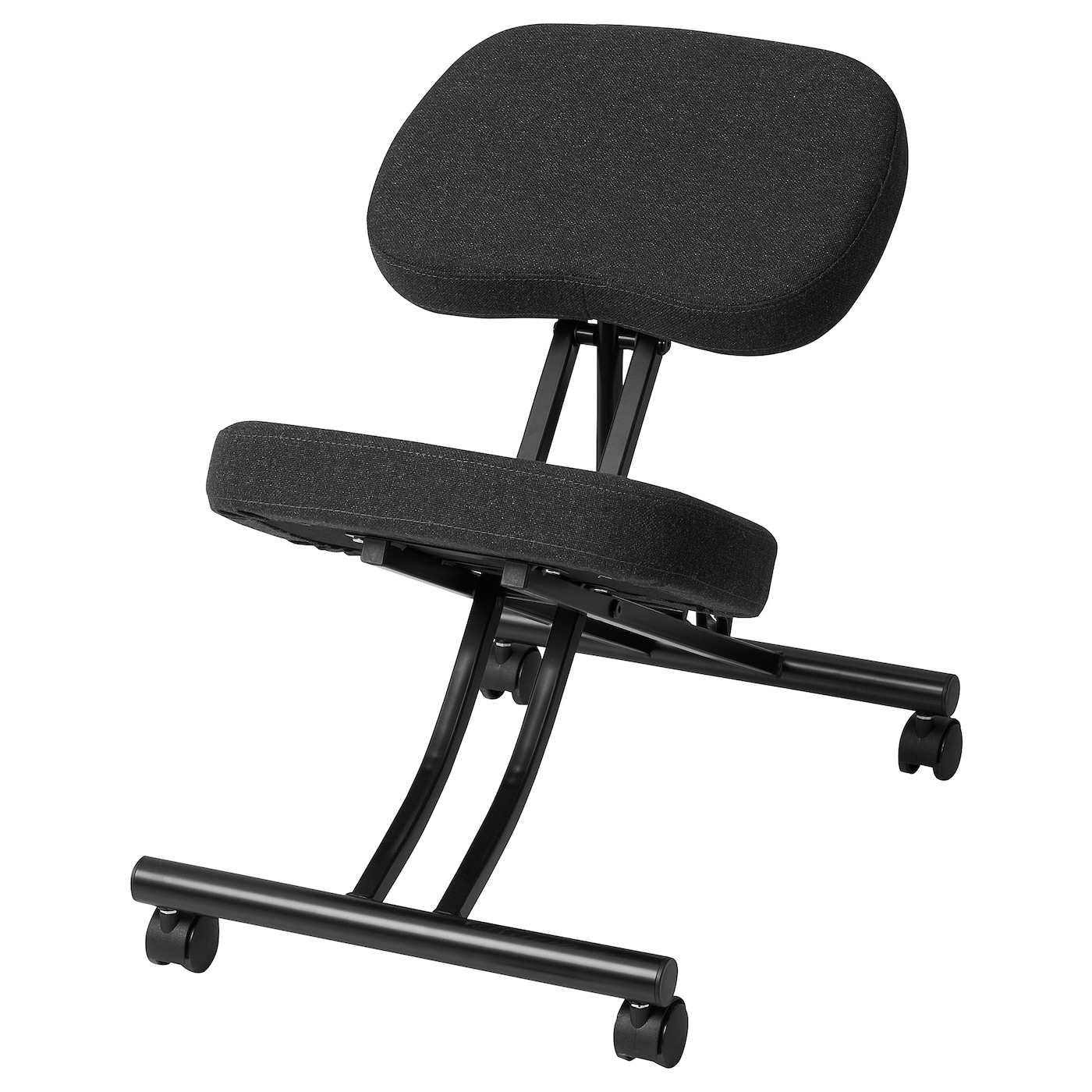 Ортопедческое кресло - IKEA EIFRED/ЭЙФРЕД ИКЕА, 67х66х45 см, черный