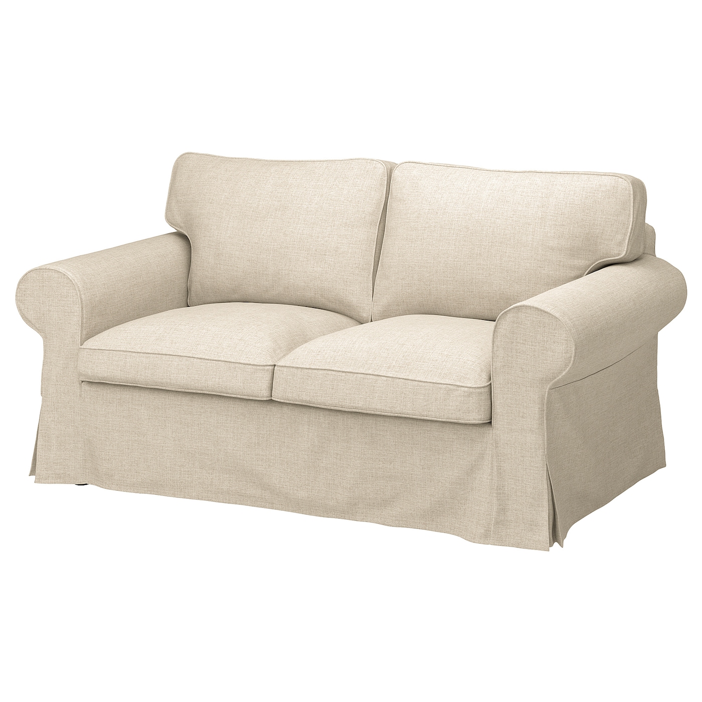 2-местный диван - IKEA EKTORP/ЭКТОРП ИКЕА, 88х88х179 см, белый