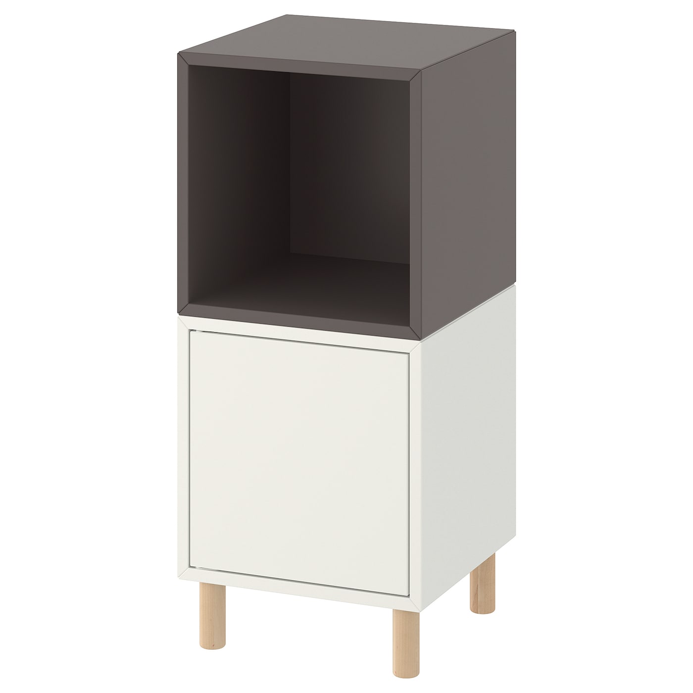 Комбинация для хранения - EKET IKEA/ЭКЕТ ИКЕА, 35x35x80, белый