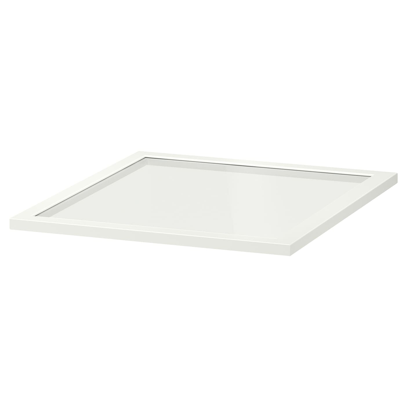 Полка стеклянная - IKEA KOMPLEMENT, 50x58 см, белый КОМПЛИМЕНТ ИКЕА