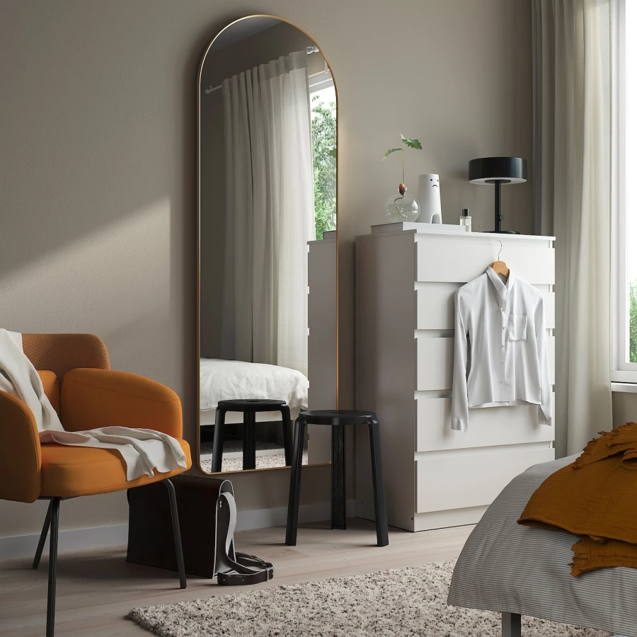 Зеркало IKEA LINDBYN/ЛИНДБЮН ИКЕА, 170х60 см (изображение №5)