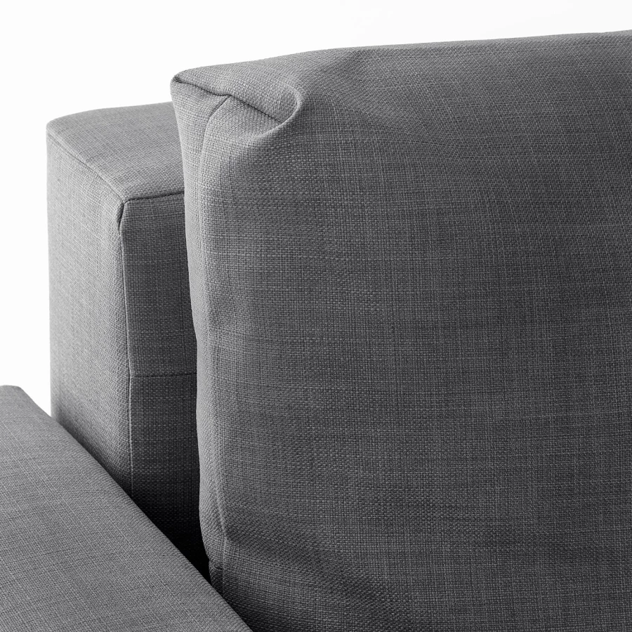 Угловой диван-кровать - IKEA FRIHETEN, 66x151x230см, cерый, ФРИХЕТЭН ИКЕА (изображение №9)