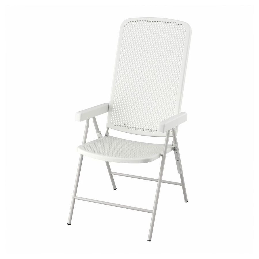 Регулируемый стул - IKEA TORPARÖ/TORPARO, 109x95x53см, белый, ТОРПАРЁ ИКЕА (изображение №1)