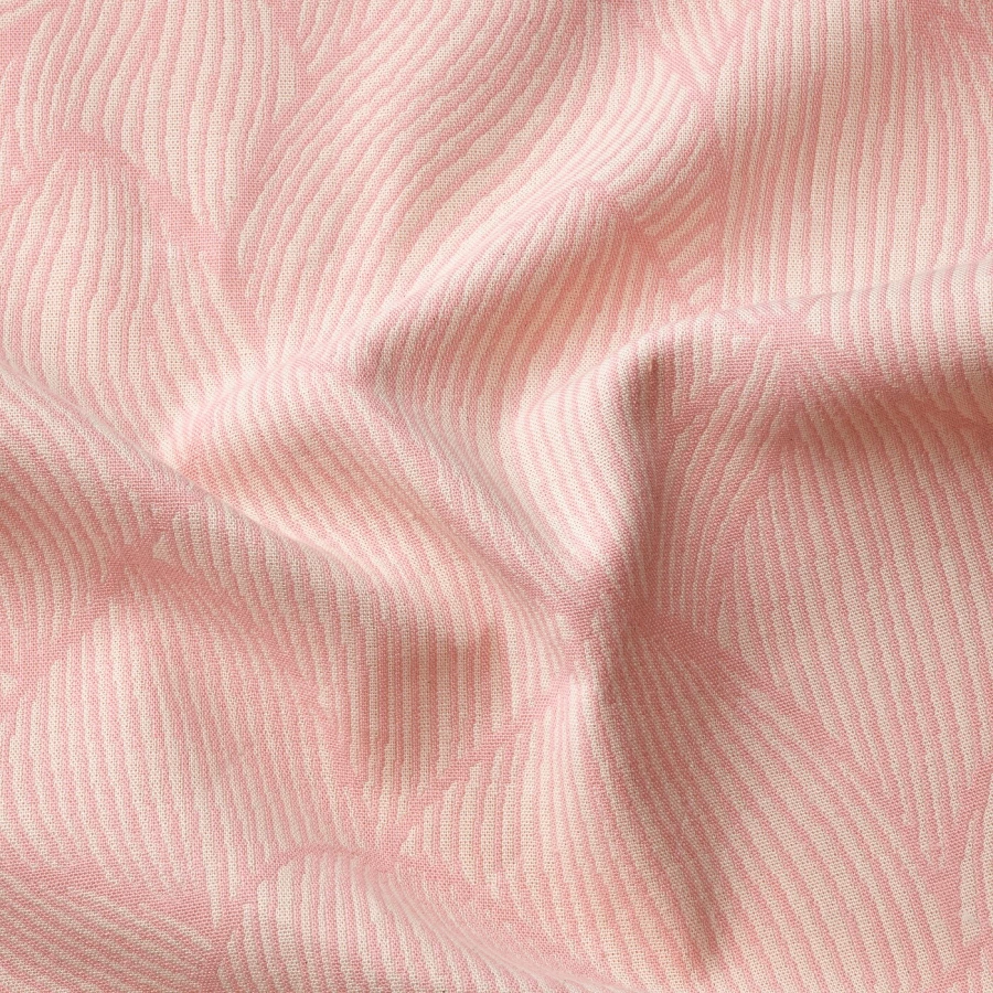 Кухонное полотенце - IKEA KÅLFJÄRIL/KALFJARIL, 60х45 см, узорчатый розовый/светло-бежевый, КОЛФЛАРИЛ ИКЕА (изображение №4)