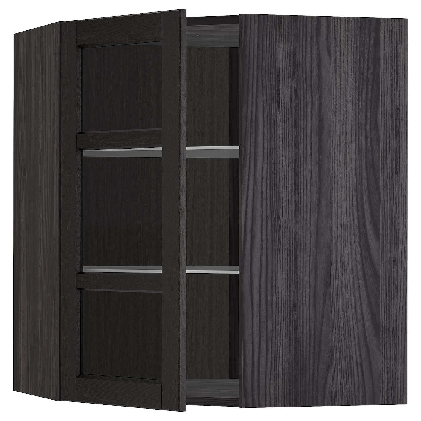 Шкаф- METOD IKEA/ МЕТОД ИКЕА, 68х80 см, черный