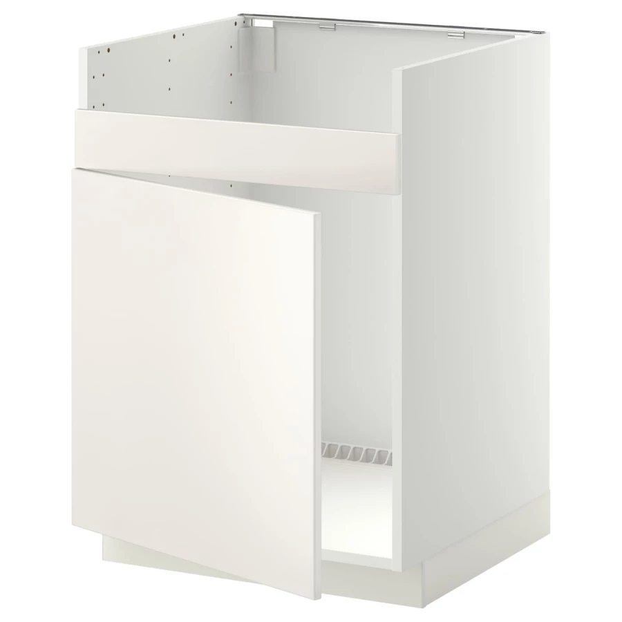 Шкаф под раковину - METOD / HAVSEN  IKEA/ МЕТОД/ХАВСЕН/ИКЕА, 88х60 см, белый (изображение №1)