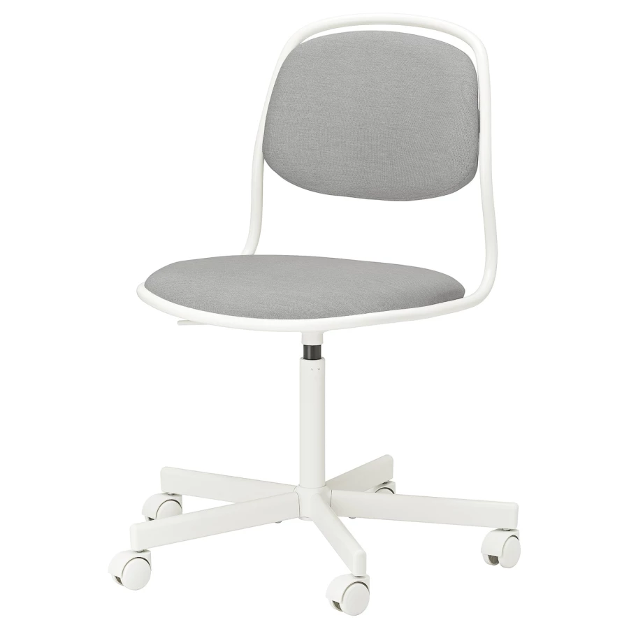 Офисный стул - IKEA ÖRFJÄLL/ORFJALL, 68x68x94см,  серый/светло-серый, ОРФЪЕЛЛЬ ИКЕА (изображение №1)