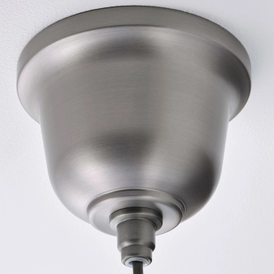 Подвесной светильник - ANKARSPEL IKEA/ АНКАРСПЕЛ ИКЕА,  38 см, серебристый (изображение №4)