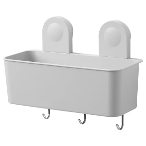 Корзина для душа - RÅNEN / RАNEN IKEA/ РАНЕН ИКЕА, 26х21 см, серый