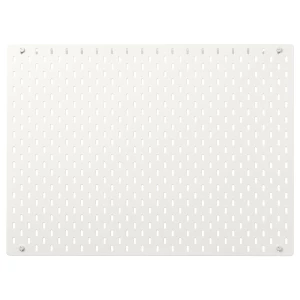 Комбинированная перфорированная доска - SKÅDIS / SKАDIS IKEA/ СКОДИС ИКЕА, 76х56 см, белый. Товар уцененный