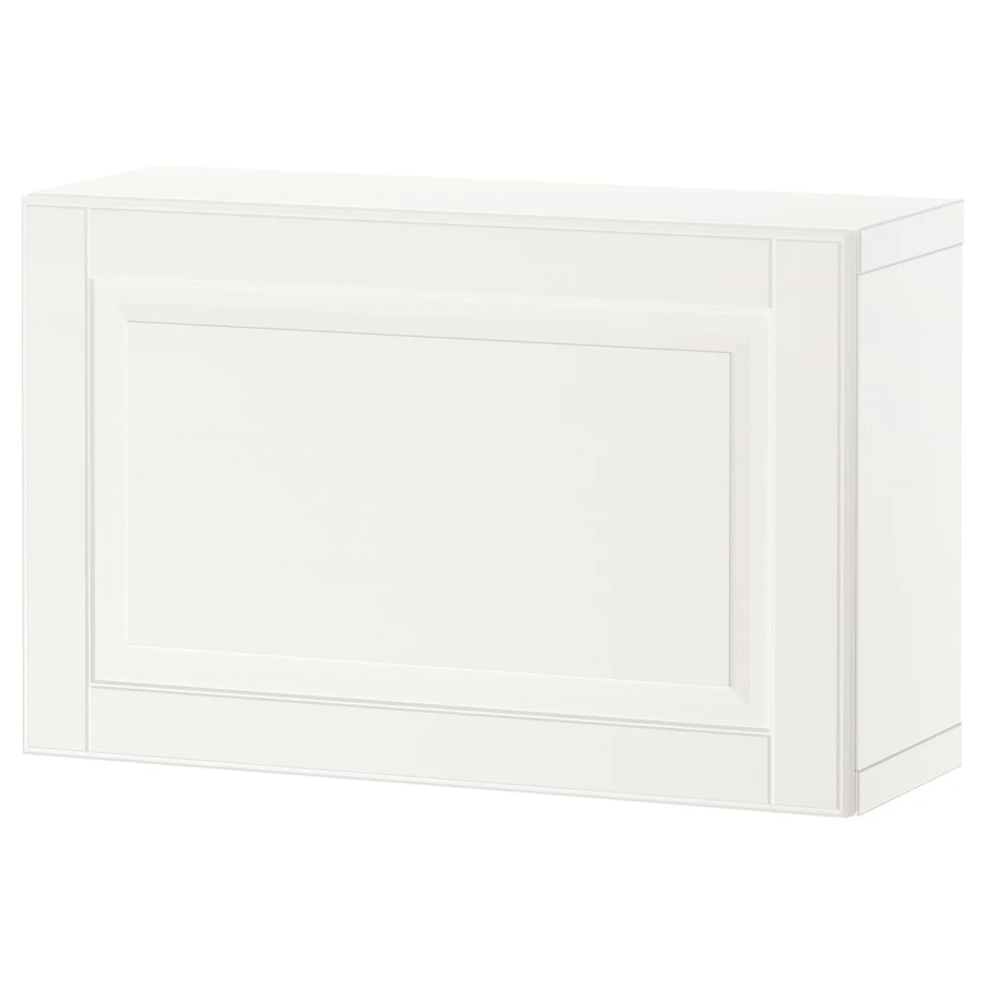 Навесной шкаф - IKEA BESTÅ/BESTA, 60x22x38 см, белый, БЕСТО ИКЕА (изображение №1)