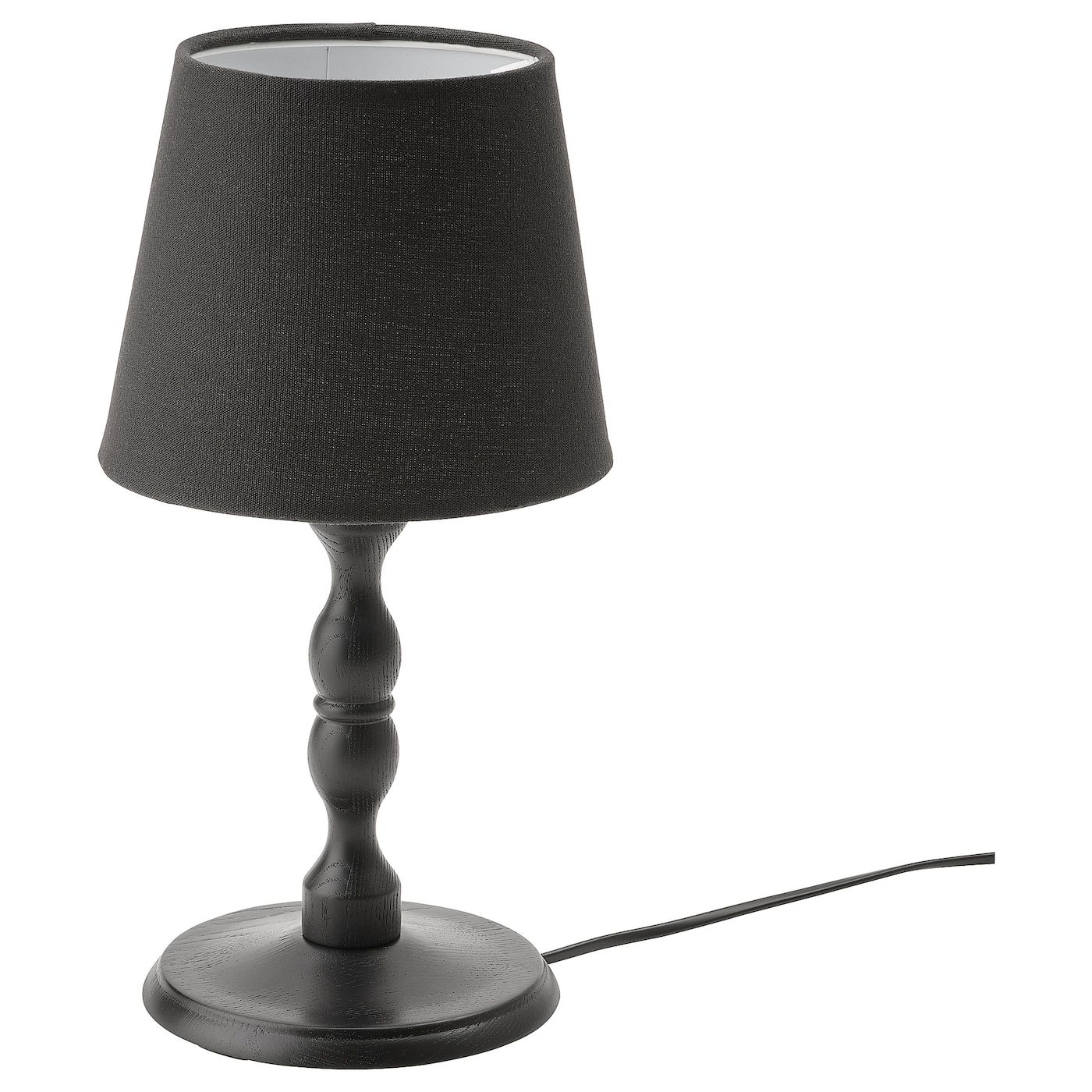 Лампа - KINNAHULT  IKEA/ КИННАХУЛТ ИКЕА, 37 см,  черный