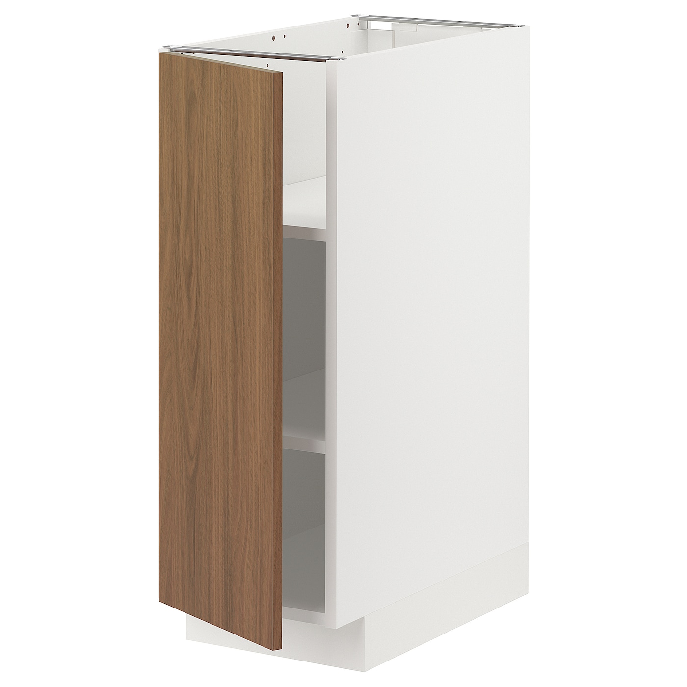 Напольный шкаф - METOD IKEA/ МЕТОД ИКЕА,  60х30 см, белый/коричневый
