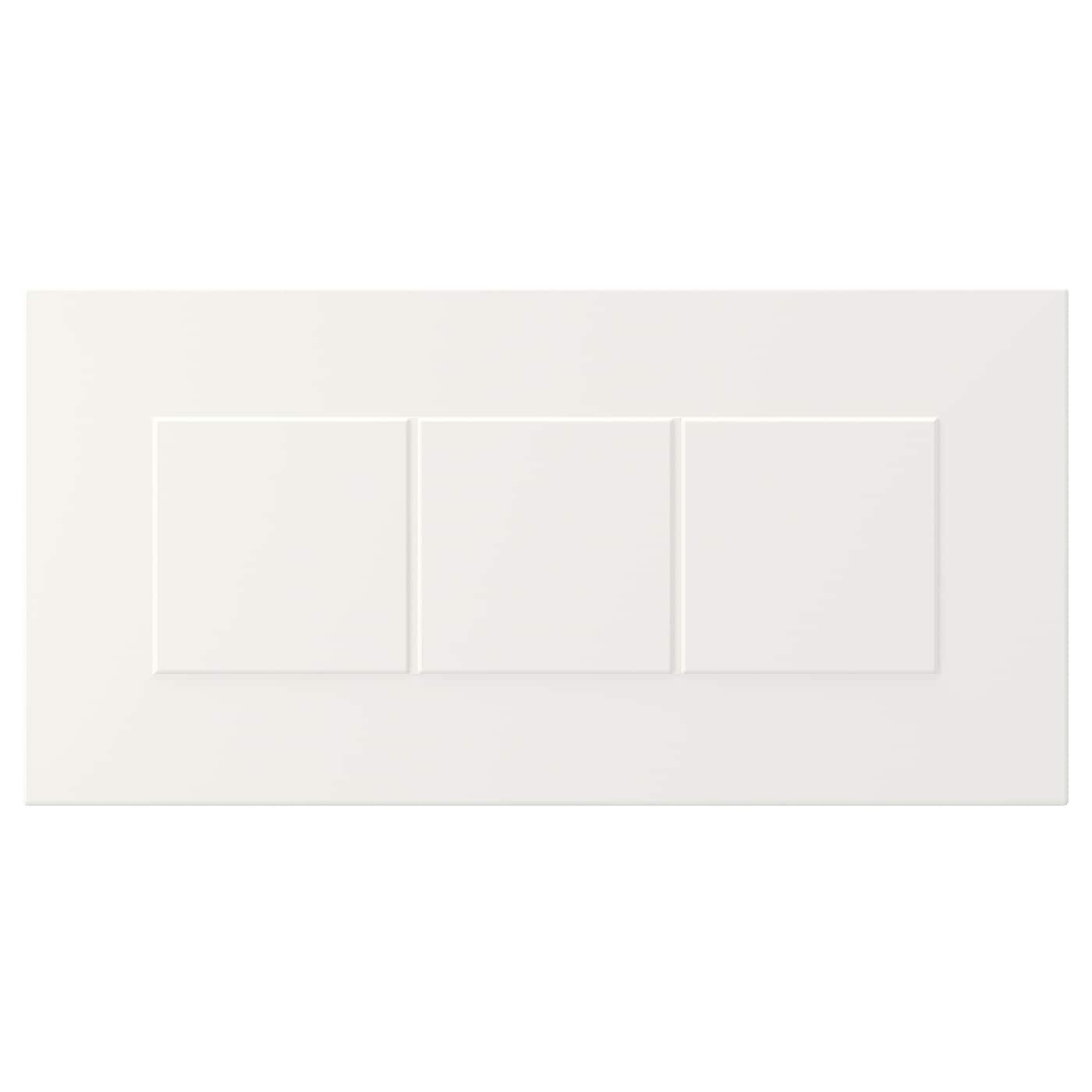 Фасад ящика - IKEA STENSUND, 20х40 см, белый, СТЕНСУНД ИКЕА
