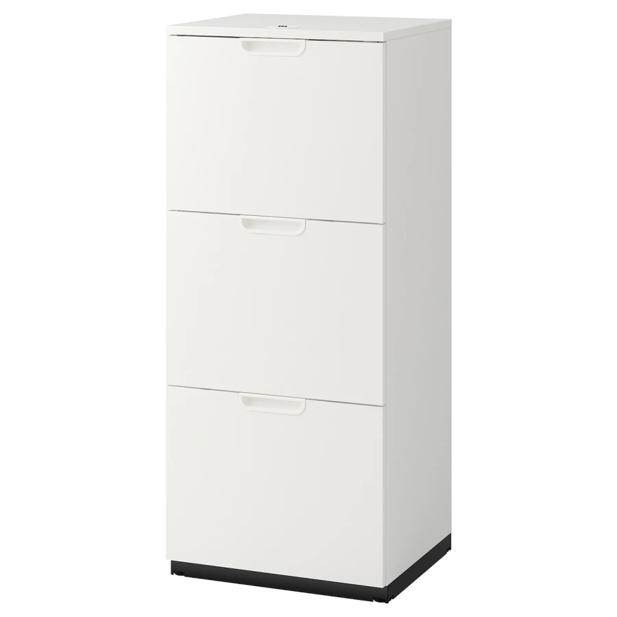 Шкаф для документов - IKEA GALANT/ГАЛАНТ ИКЕА, 120х45х51 см, белый (изображение №1)