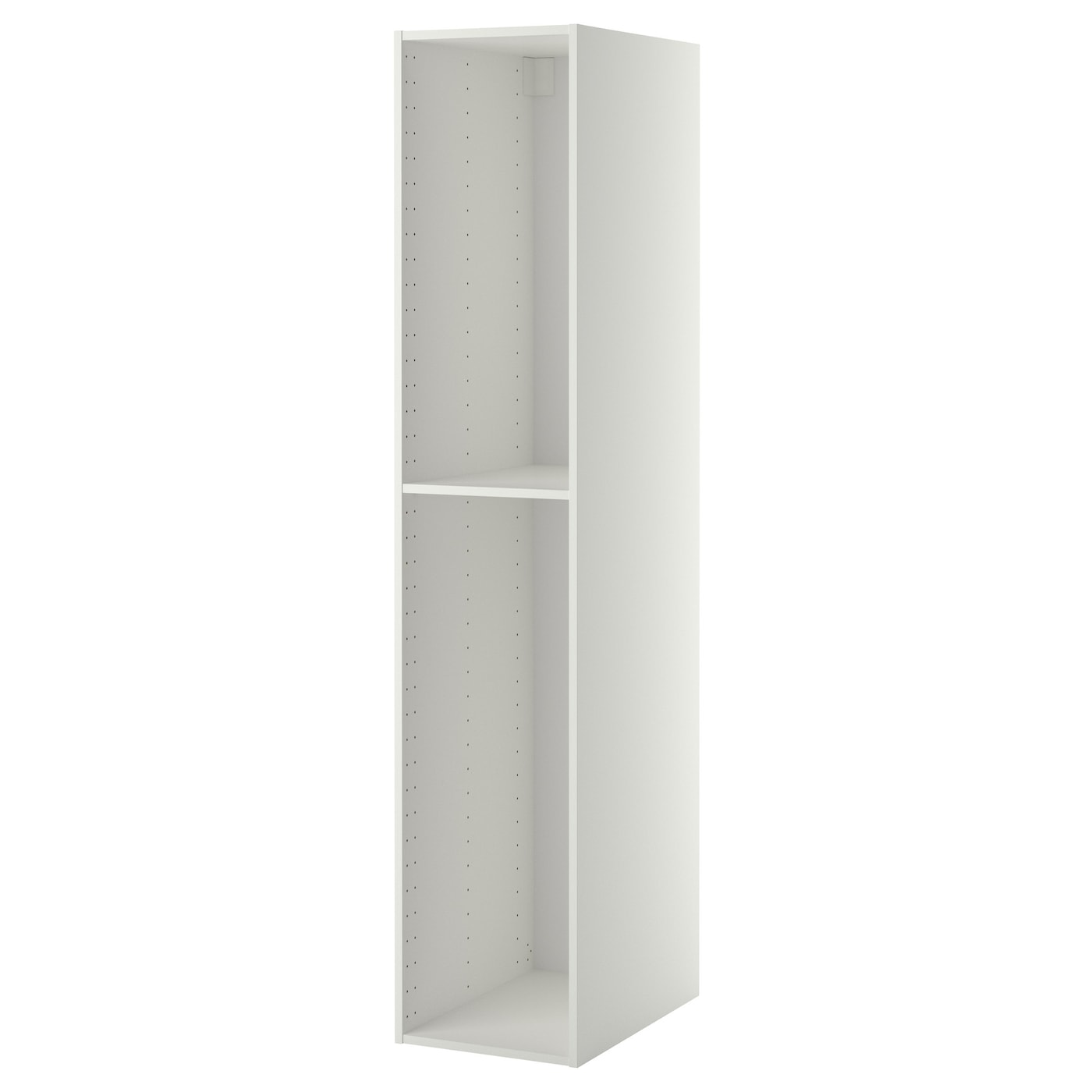Каркас высокого шкафа - METOD IKEA/МЕТОД ИКЕА, 200х40 см, белый
