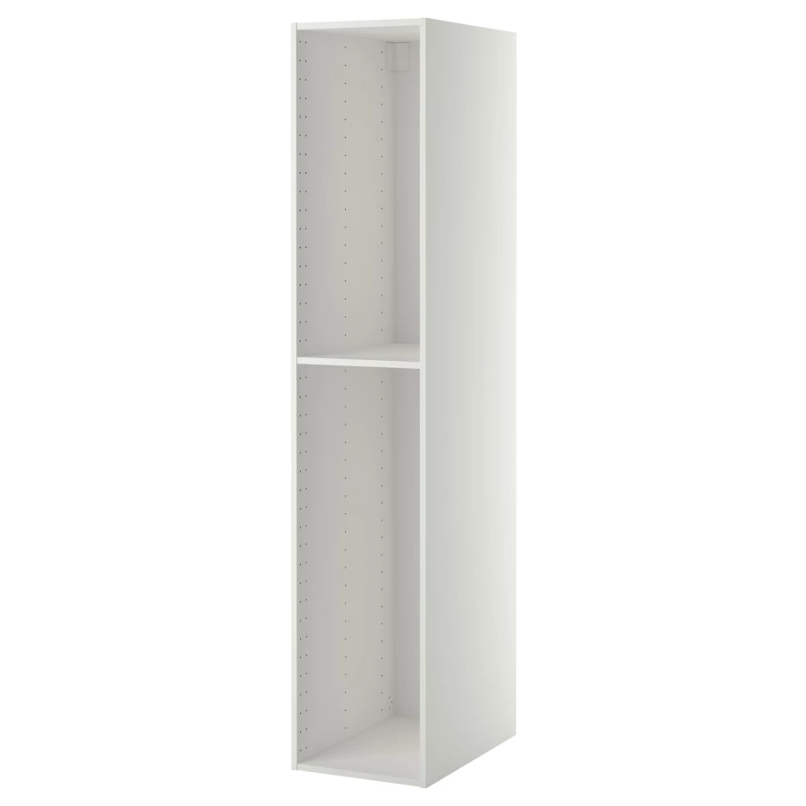 Каркас высокого шкафа - METOD IKEA/МЕТОД ИКЕА, 200х40 см, белый (изображение №1)