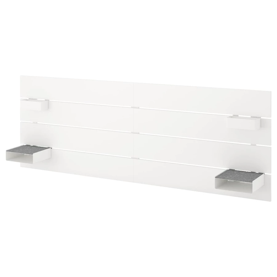 Изголовье - NORDLI IKEA/ НОРДЛИ ИКЕА, 140х160 см, белый (изображение №1)