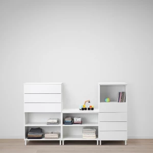 Книжный шкаф - PLATSA IKEA / ПЛАТСА ИКЕА,  220х133 см, белый