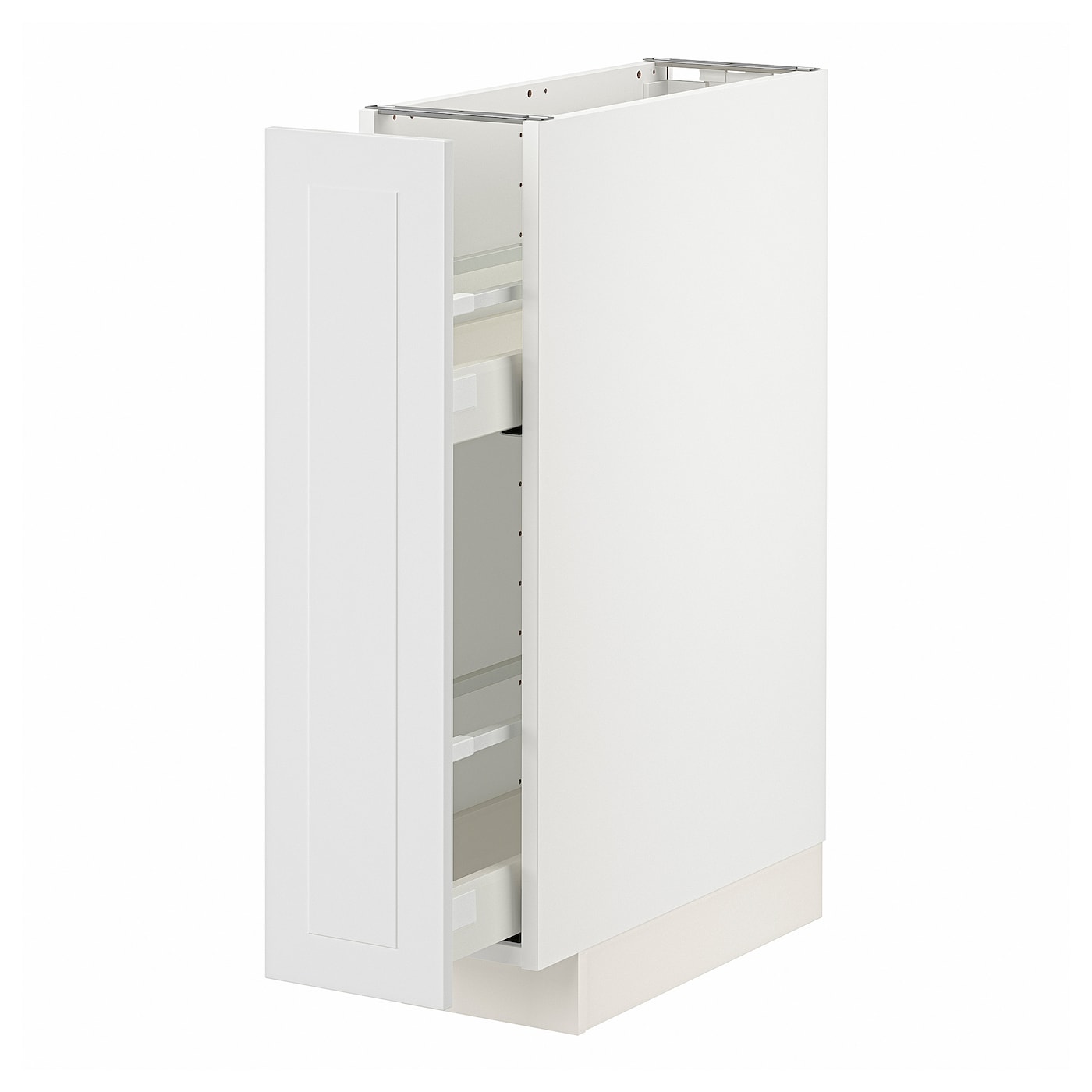 Напольный кухонный шкаф  - IKEA METOD MAXIMERA, 88x62x20см, белый, МЕТОД МАКСИМЕРА ИКЕА