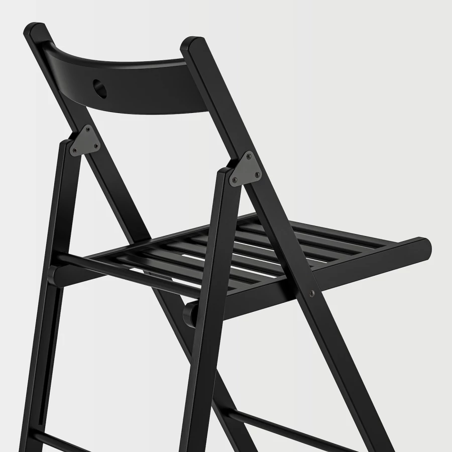 Складной стул - ИКЕА FRÖSVI , 44х77х51 см, черный, ФРОСВИ ИКЕА (изображение №5)