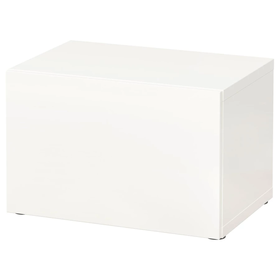 Шкаф - IKEA BESTÅ/BESTA/ БЕСТО ИКЕА, 60x40x38 см, белый (изображение №1)