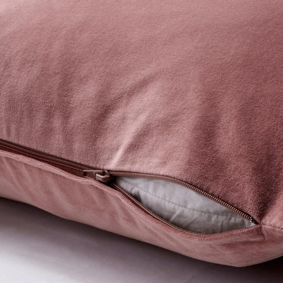 Чехол на подушку - SANELA IKEA/ САНЕЛА ИКЕА, 50х50  см, розовый (изображение №3)