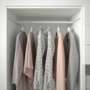Второе фото. Гардеробная система - PLATSA/FONNES/SANNIDAL IKEA/ ПЛАТСА/ФОННЕС/САННИДАЛЬ ИКЕА, 57х123х240 см, белый