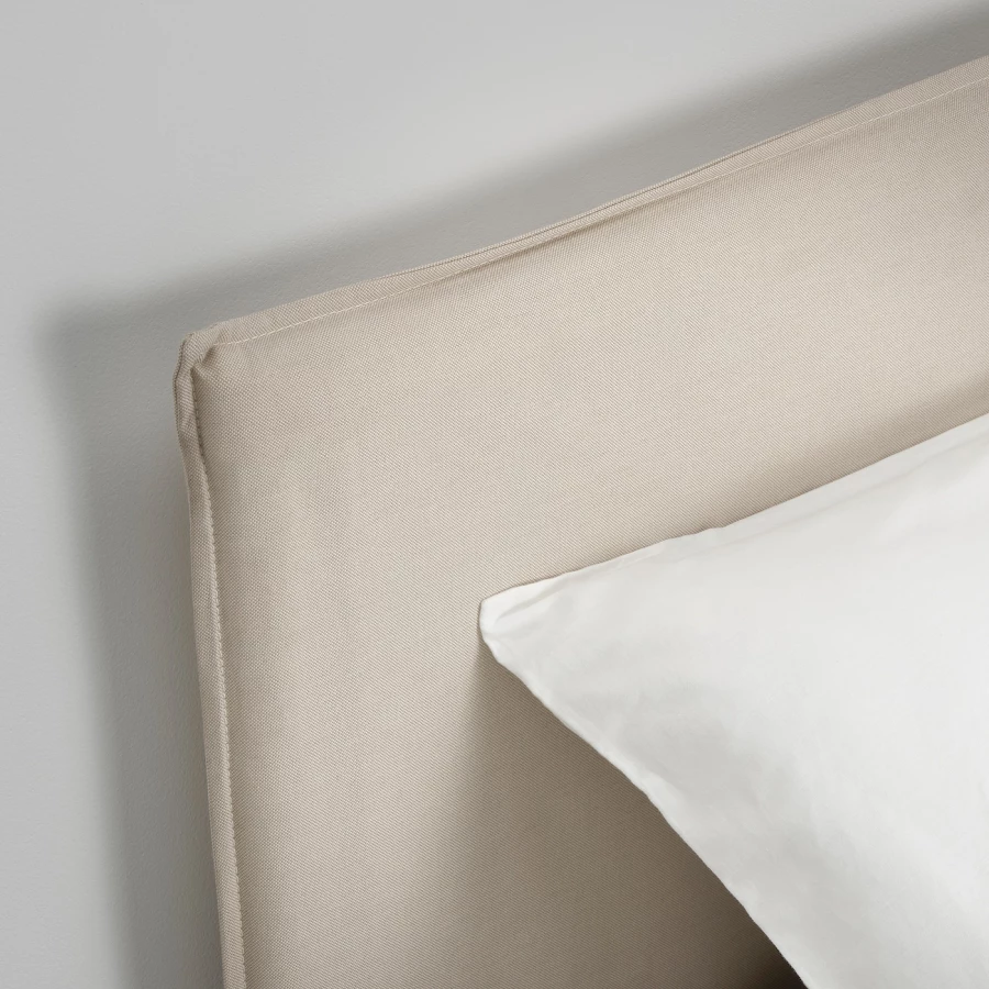 Двуспальная кровать - IKEA KLEPPSTAD, 160х200 см, белый КЛЕППСТАД ИКЕА (изображение №7)