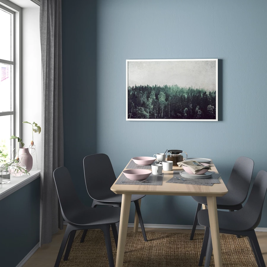 Постер - IKEA BILD, 91х61 см, «Верхушки деревьев», БИЛЬД ИКЕА (изображение №3)