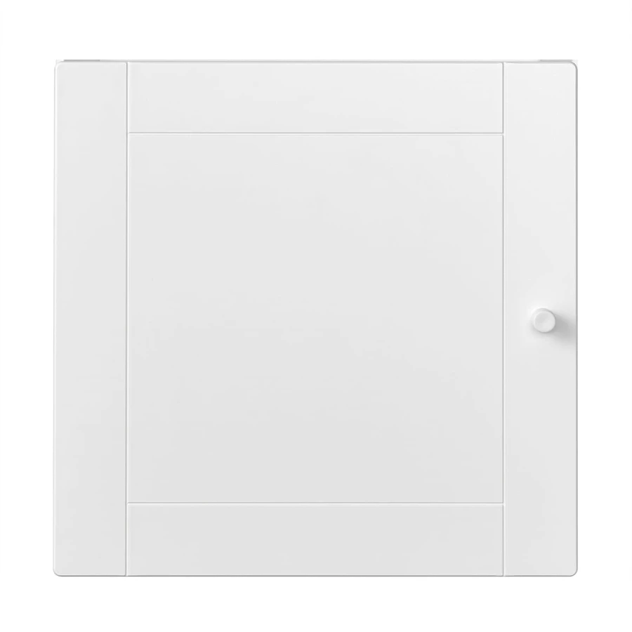 Вставка с дверцей - KALLAX IKEA/КАЛЛАКС ИКЕА, 33х33 см, белый/бежевый (изображение №4)