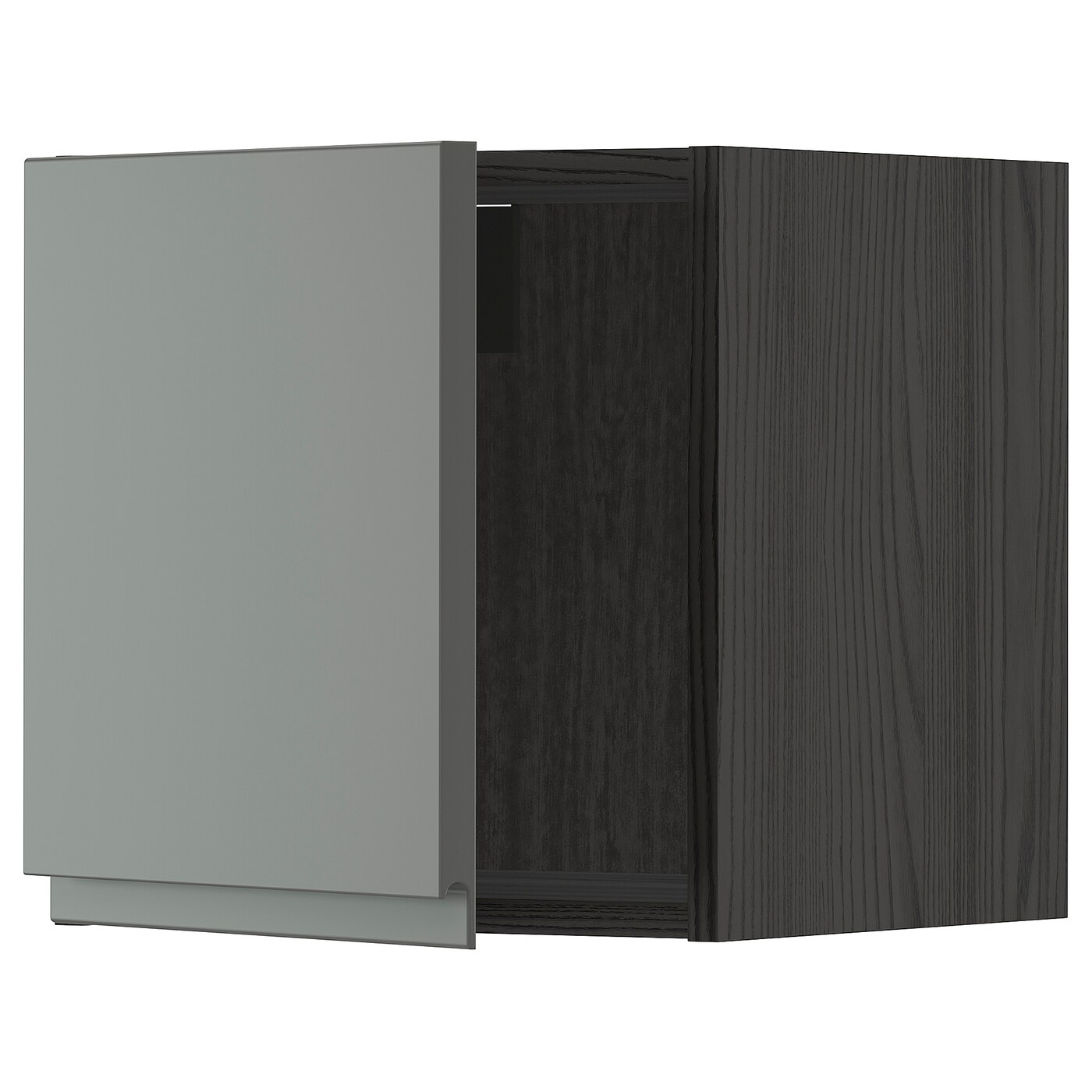 Навесной шкаф - METOD IKEA/ МЕТОД ИКЕА, 40х40 см,  черный/темно-серый