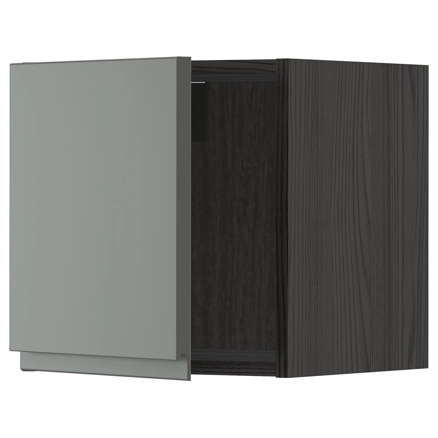 Навесной шкаф - METOD IKEA/ МЕТОД ИКЕА, 40х40 см,  черный/темно-серый (изображение №1)