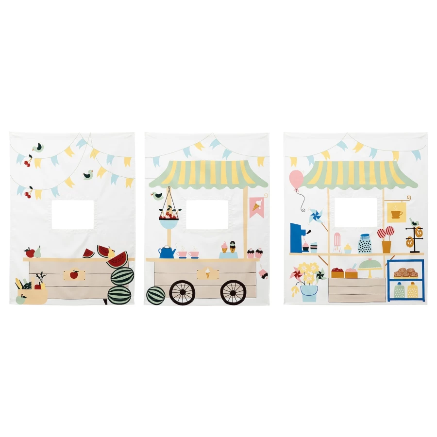 Балдахин для детей - IKEA KURA, 115x167x96см, белый, КЮРА ИКЕА (изображение №2)