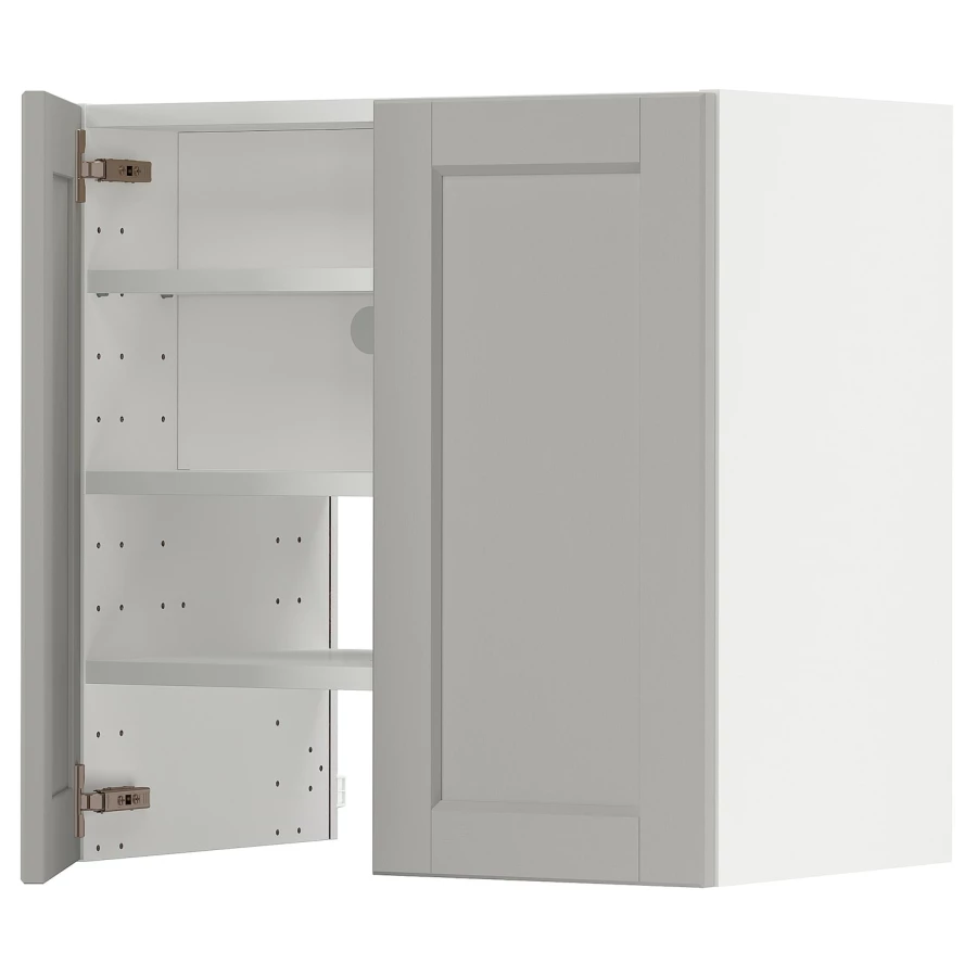 Шкаф под вытяжку -  METOD  IKEA/  МЕТОД ИКЕА, 60х60 см, белый/светло-серый (изображение №1)
