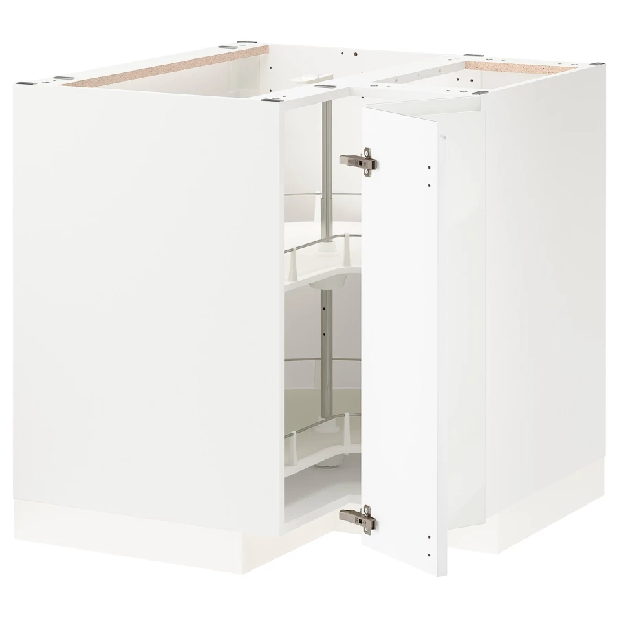 Напольный кухонный шкаф  - IKEA METOD, 88x90x87,5см, белый, МЕТОД ИКЕА (изображение №1)
