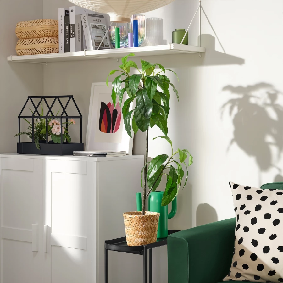 Искусственное растение в горшке - IKEA FEJKA, 15 см, ФЕЙКА ИКЕА (изображение №2)