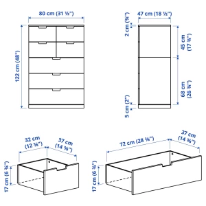 NORDLI Комод ИКЕА