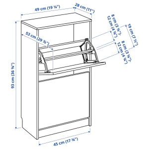 Второе фото. BISSA Обувница ИКЕА