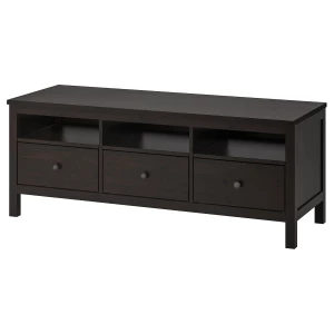 Тумба под ТВ - IKEA HEMNES/ХЕМНЭС ИКЕА, 47х57х148 см, черный