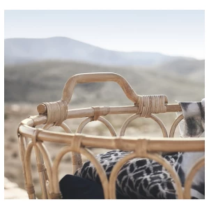 Второе фото. Корзина - SNIDAD IKEA/ СНИДАД ИКЕА, 54x39 см, коричневый